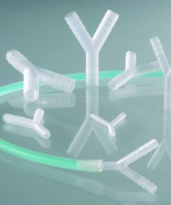B��rkle Y Connector 11���13 mm, PP Cylindrical Spouts, Pack of 10
