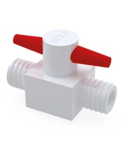 Bohlender 2-Way Stopcocks PTFE GL 14, 4mm Bore