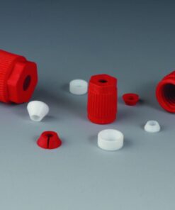 Bohlender Laboratory Threaded Joints GL18 1.6 mm, PTFE / HOSTA