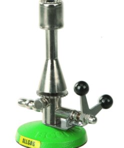 BOCHEM Teclu Burner for All Gas Max. 1300��C, with Stopcock, Air Regulator, Pilot Flame, 0.5-3 KW