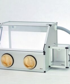 Bohlender Glove Box Vitrum with Transfer Chamber Glass/Al