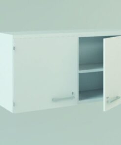 Wall-mounted cabinet 900x480x366mm 2 doors, 1 shelf, lockable