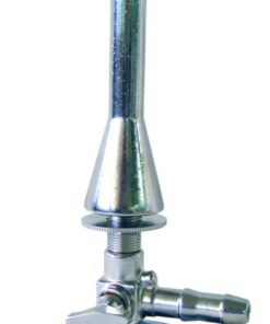 Teclu burner for natural gas with stopcok, pilot flame and air regulator