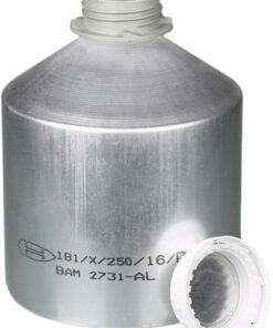 B��rkle Aluminium Bottles 3000 ml with PP-Screw Cap, Pack of 10