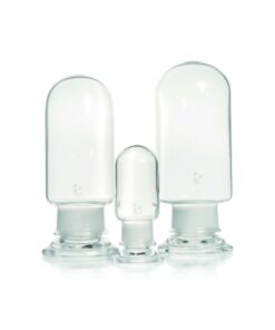 DWK Duran Specimen Jars, Cylindrical, Cap, 600 ml with Ground Stopper