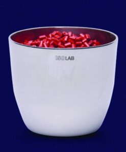 ISOLAB Melting Crucible 63x50mm Stainless Steel