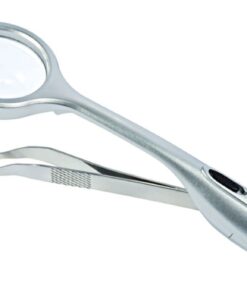 Werner Dorsch WEDO Trizette Magnifier Tweezers with LED (Pack of 12)