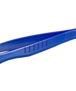 B��rkle Disposable Forceps 130 mm, PS Broad Tip, Detectable, Sterile, Pack of 100