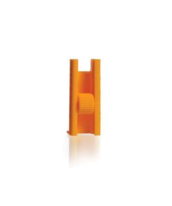 DWK Duran KECK PBT Tubing Clamp for 6.0 mm Tubes, Yellow