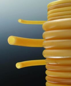 Deutsch & Neumann Latex Tubing 4.00 x 1.00 mm Natural Rubber NR Light Transparent Sterilizable to 120��C