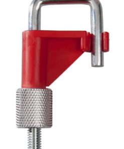 B��rkle Stop-It Tubing Clamp with Easy-Click Closure, Red, for Tubes up to 20���mm Diameter