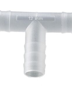 B��rkle T-Tube Connector, PVDF,� 11-13 mm Cylindrical, Pack of 10