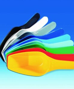 VITLAB Measuring Scoop Set 100 ml, PP, 200mm Long,� 1 x White, Red, Grey, Black, Yellow, Blue, Green, Light Blue