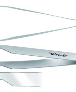 Light tweezers 100 mm, blunt