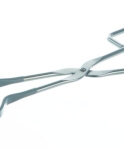 BOCHEM Flask Tong, 18/10 Steel, Polyamide-Coated Points, Clamping 60 mm, Length 250 mm