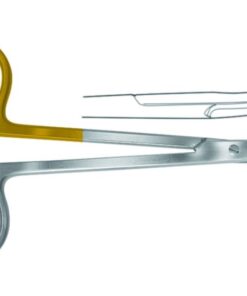 OP-Special-Scissor 116 mm with big handle loops, curved