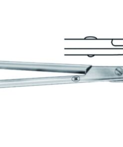 Dissecting scissor 115 mm, curved for left-handers