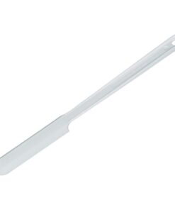 B��rkle Sample Spatula, LxW 192x20mm, PS, White, Sterile, Pack of 100