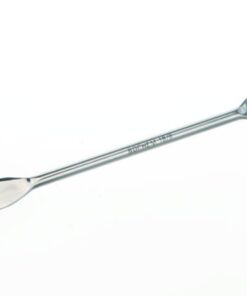 BOCHEM Double Spatula 185x9 mm Straight, Nickel 99.9%