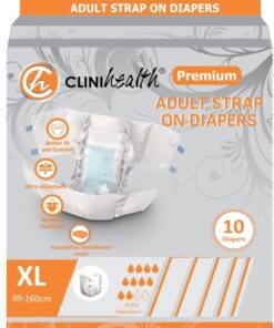Adult Diapers Premium Strap On 10s – XLarge