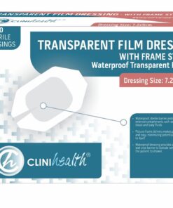 Dressing Transparent Film with Frame style IV – 7.2 x 9cm – 50s