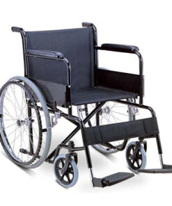 Basic Model Wheelchair ��� Steel Frame, Fixed Arm/Foot
