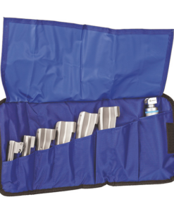 orange mesh safety vest with pockets