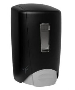 500ml Flex Manual Dispenser - MATT BLACK PLASTIC