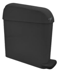 Ticra Large Sanitary Bin - MATT BLACK PLASTIC