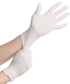 Latex gloves - powdered 100's