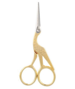 Stork scissor - Gold