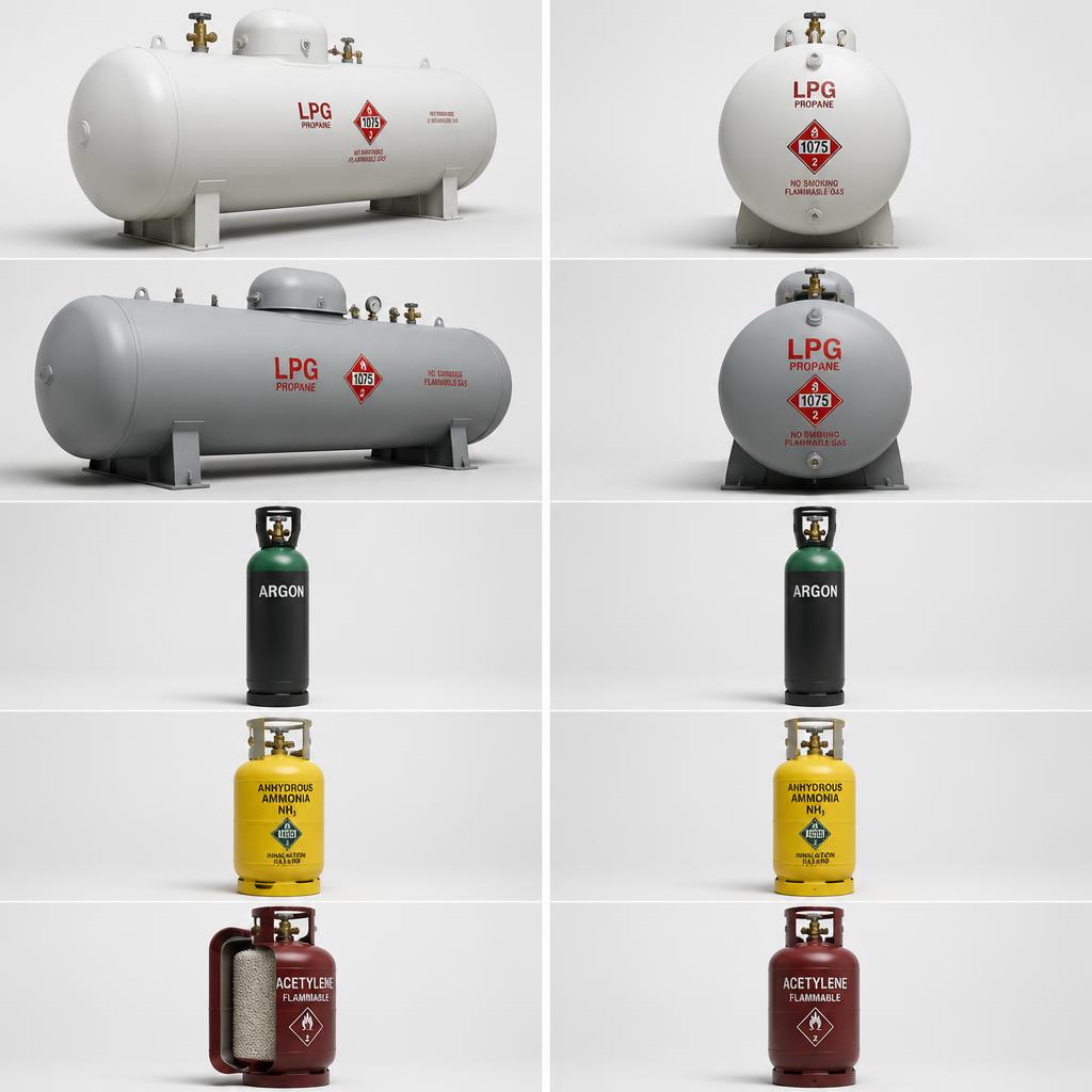 Argon bottle