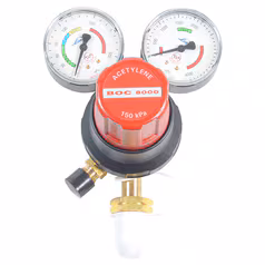 Alternative view of BOC 8000 Acetylene Regulator - Vertical Inlet
