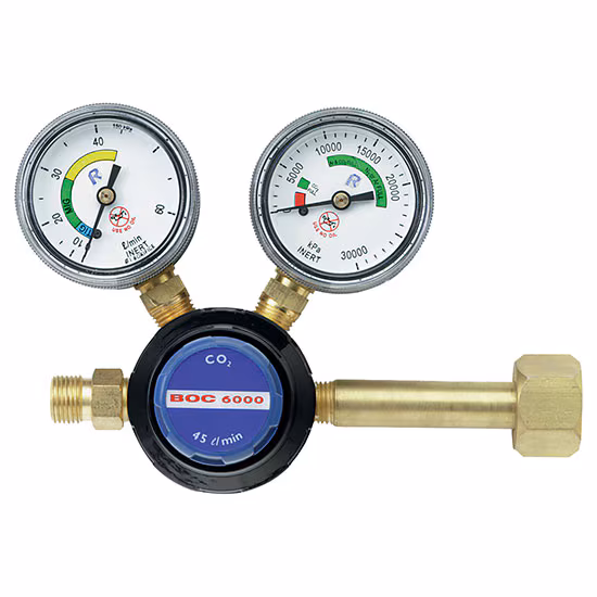 BOC 6000 CO2 Regulator – Side Inlet