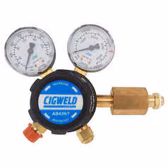 Cigweld CUTSKILL Oxygen Regulator Suits C Size Cylinders (T17 Valve) - Image 2