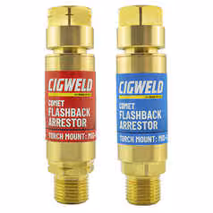CIGWELD Comet Flashback Arrestor – Oxy-Fuel Set – Torch End - Mid Flow - Image 2