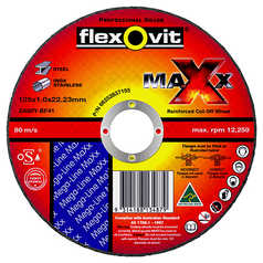 Flexovit ZA60Y-BF41 Maxx Reinforced Cutting Disc - Image 3