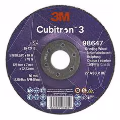 3M™ Cubitron™ 3 Depressed Center Grinding Wheel - Image 3