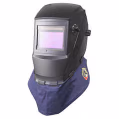 Alternative view of Black Stallion Double Layer FR Cotton Helmet Bib