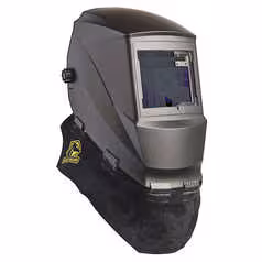 Alternative view of Black Stallion Split Cowhide Leather Helmet Bib