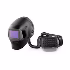 Alternative view of Speedglas G5-03TW Pro Air welding helmet with heavy-duty Adflo PAPR