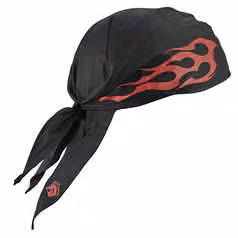 Alternative view of Black Stallion BSX® FR Doo Rag/Welding Cap