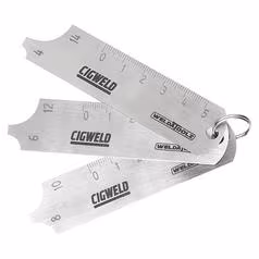 CIGWELD 3-PCE SS Fillet Welding Gauge - Image 2