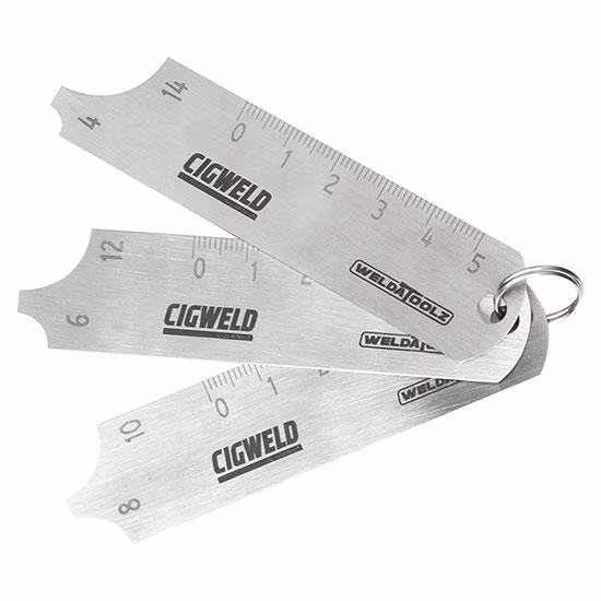 CIGWELD 3-PCE SS Fillet Welding Gauge