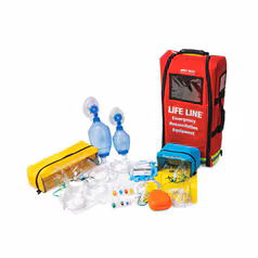Alternative view of LIFE LINE™ Emergency Oxygen Resuscitation Kit