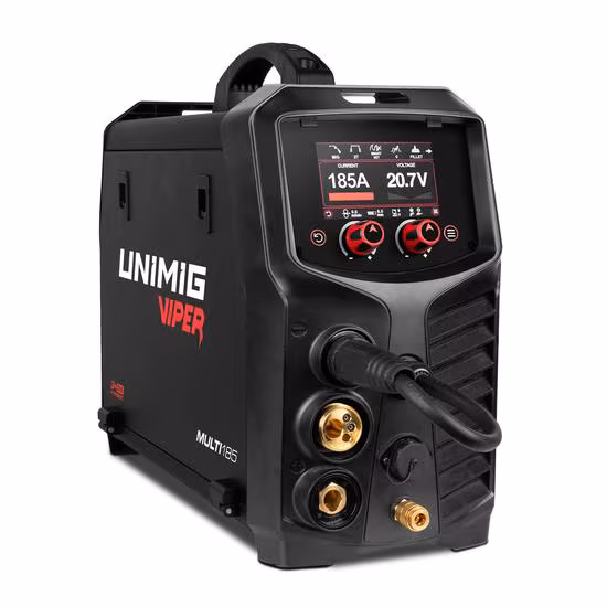 UNIMIG Viper Multi 185 MIG/TIG/MMA Welder - Image 3