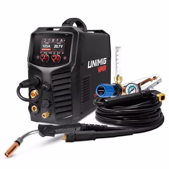 UNIMIG Viper Multi 185 MIG/TIG/MMA Welder - Image 4