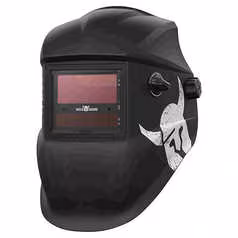 Alternative view of WELD GUARD High Impact TrueView Auto-Darkening Viking Graphic Welding Helmet
